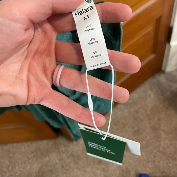 HALARA Teal Sleeveless Maxi Dress - Picture 4 of 4